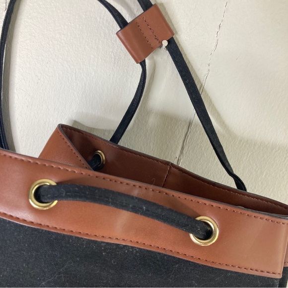 Henri Bendel New York Drawstring Bucket Backpack - Picture 3 of 13